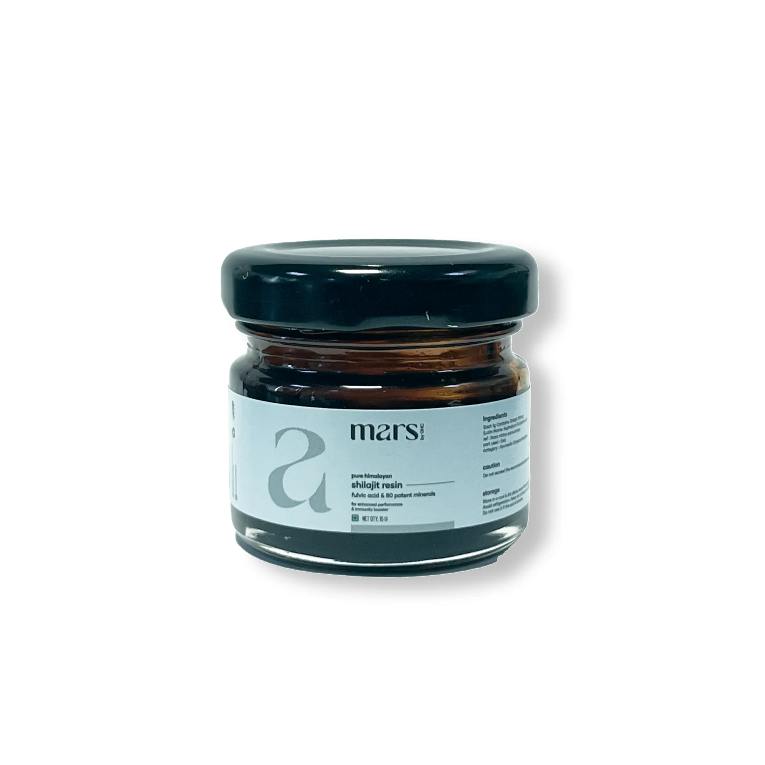 Test Mars Pure Himalayan Shilajit (Resin) - 15g