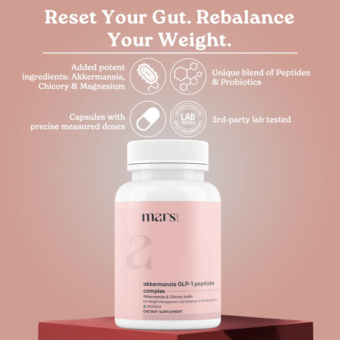 Mars Akkermansia GLP-1 Peptide Complex – Weight Loss, Gut Balance & Metabolism Support - Image 4
