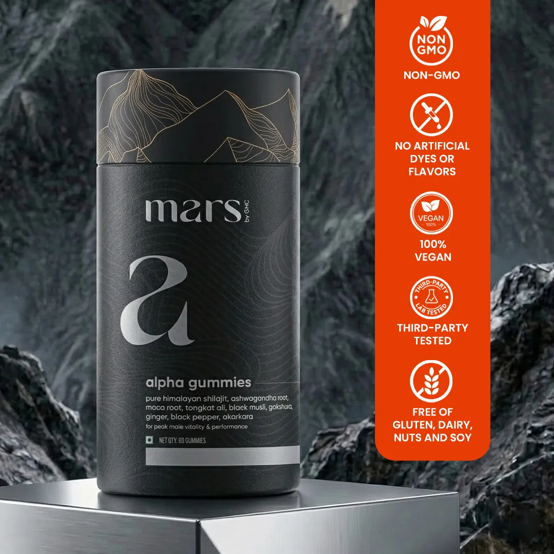 Mars Surge Max Peptides: Powered by Ashwagandha & Shilajit Peptides