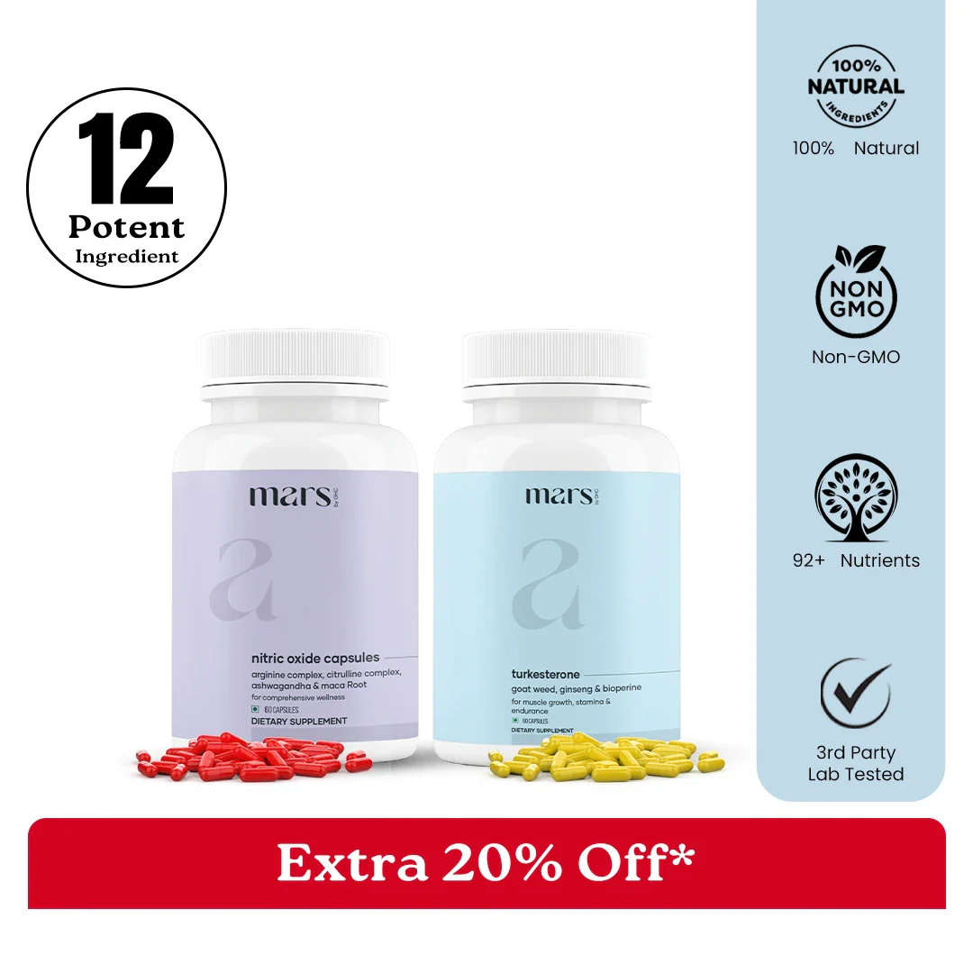 Power-Up Combo: Powered by Nitric Oxide & Turkesterone